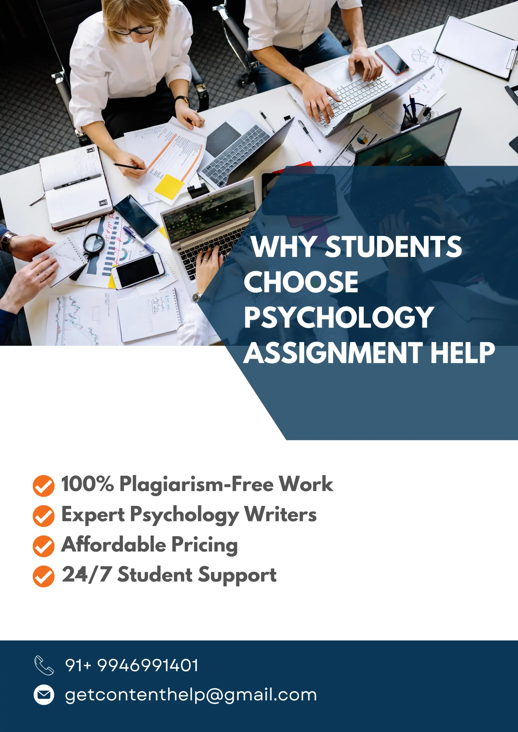 Benefits of Our Psychology Assignment Help